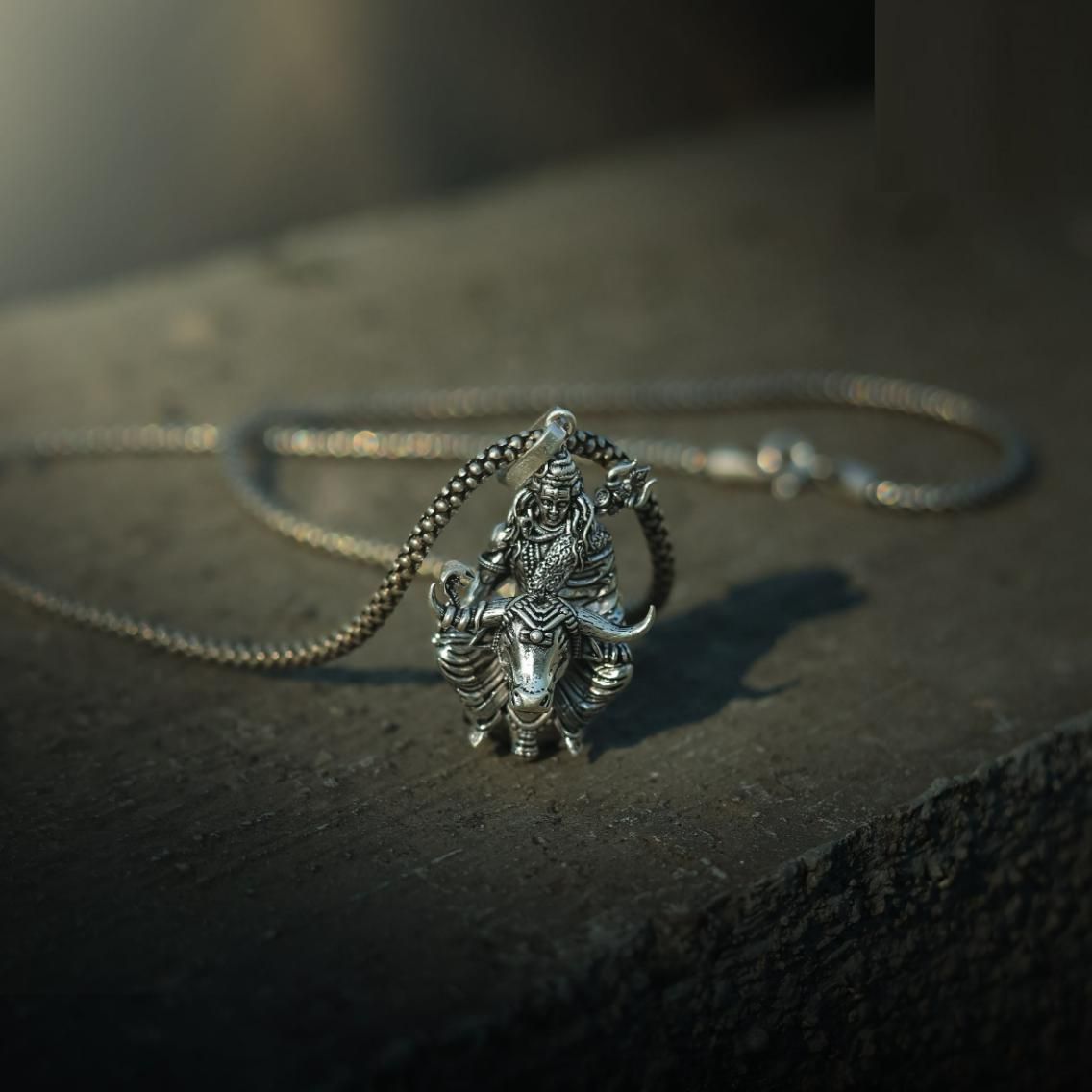 Silver & Oxidised Spiritual Pendants | Traditional Indian Jewelry - Harappakart