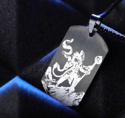 Protector Hanuman Godform Pendant with Chain - Harappakart