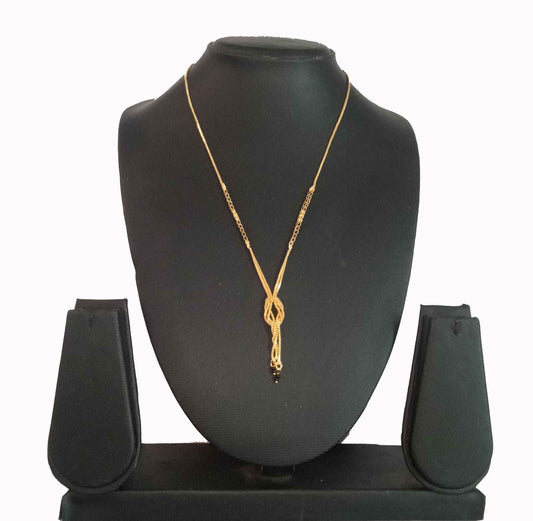Elegant Gold Plated Mangalsutra