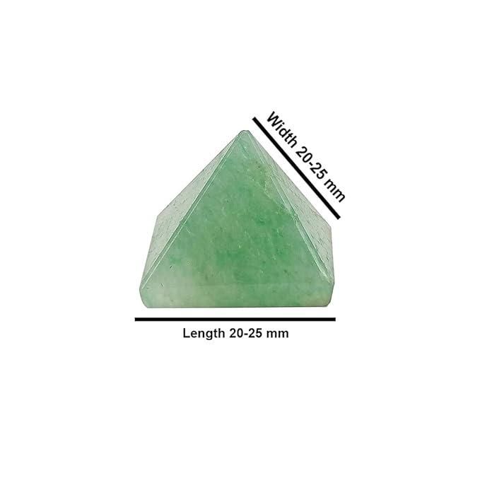 Green Jade Crystal Pyramid - Harappakart