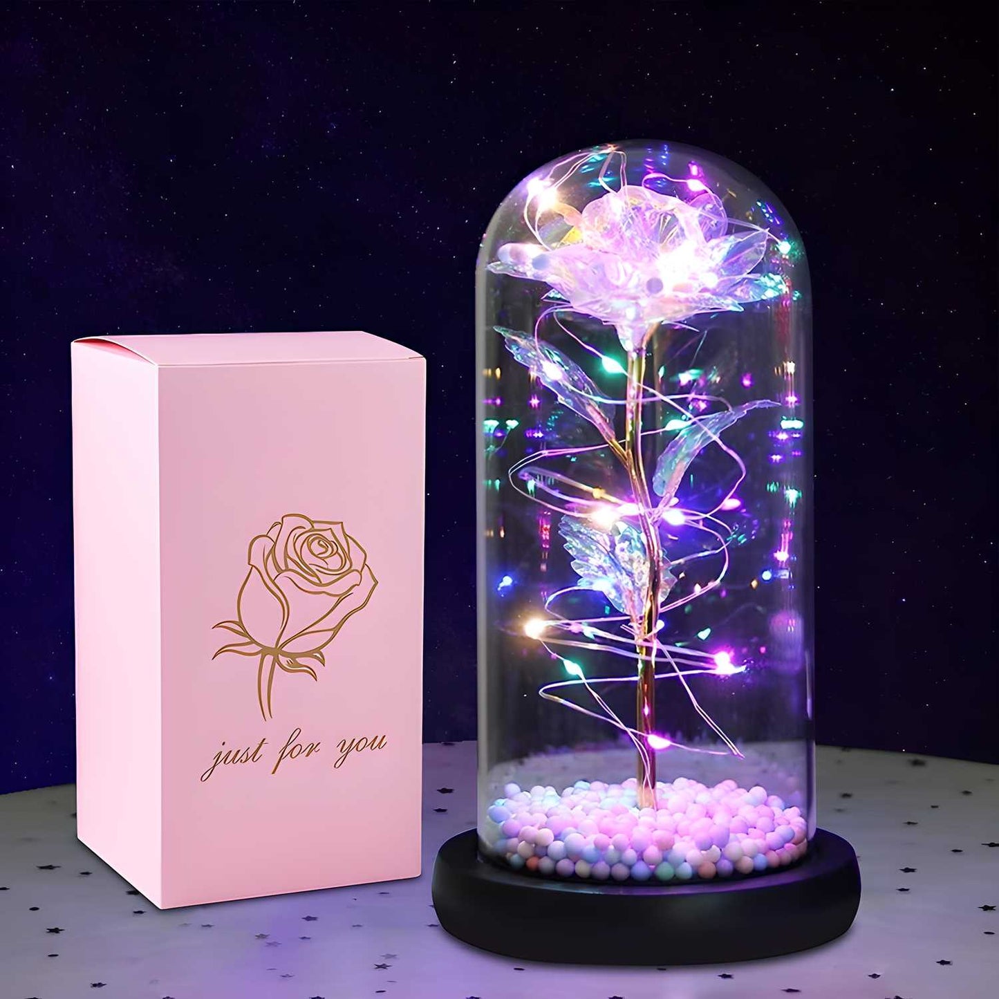 Rose Light Up Flower -