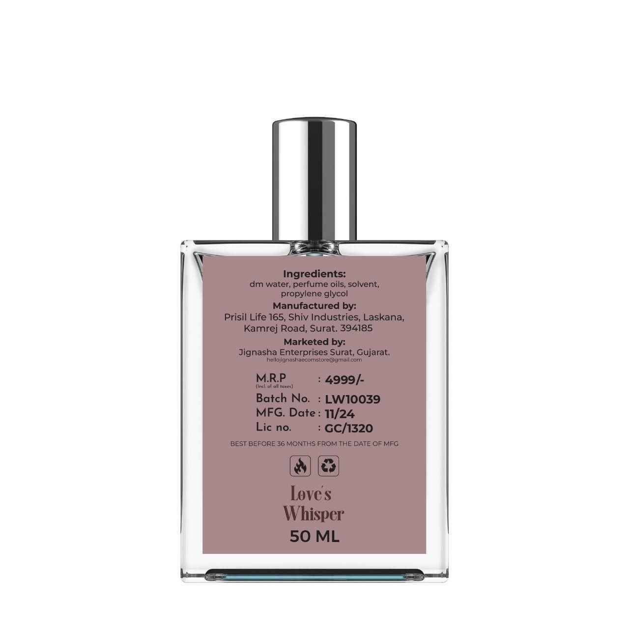 Love's Whisper Eau De Perfum 50 ML Pack of 1