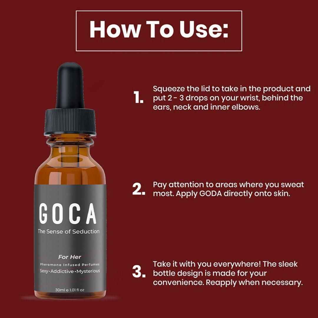 GOCA The Sense of Seduction For Her - 30ML (Pack of 2)