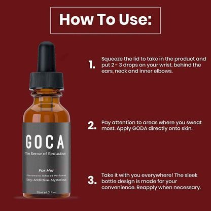 GOCA The Sense of Seduction For Her - 30ML (Pack of 2)
