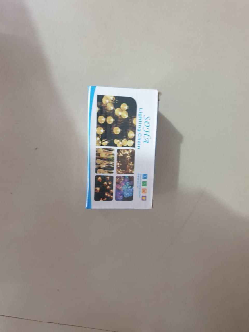 String Lights for Decoration - 14 LED Rain Drop Fairy Lights Waterproof Indoor Outdoor for Home Decoration