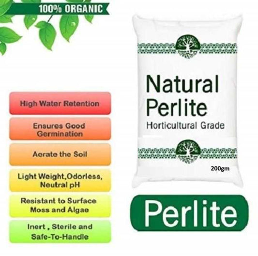 Natural Perlite for Organic Gardening 200gm - Harappakart