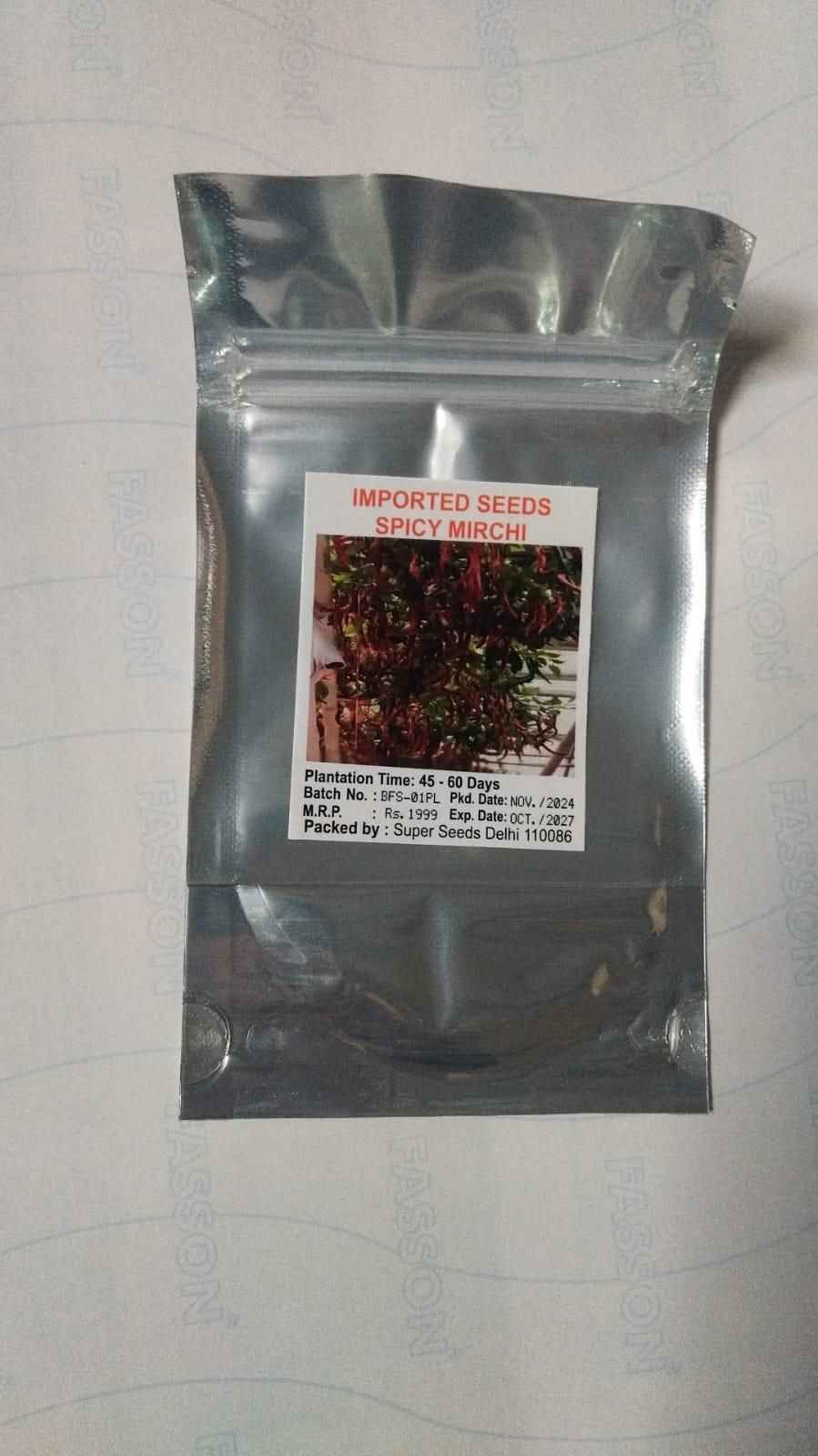 Hybrid Chilli Seeds - Harappakart