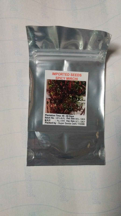 Hybrid Chilli Seeds - Harappakart