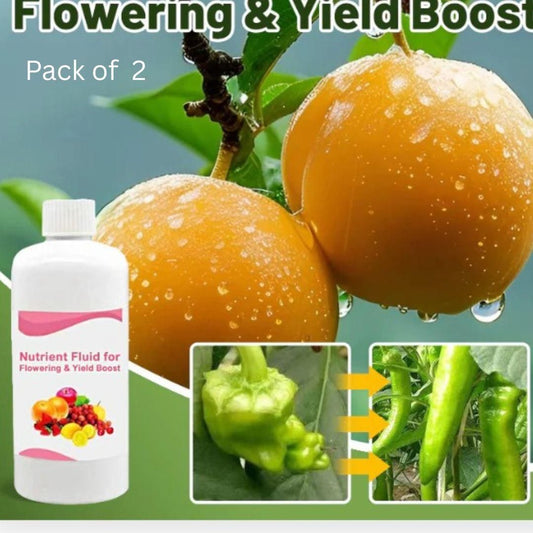 Nutrient Fluid for Flowering and Yielding Boost (Pack of 2) -