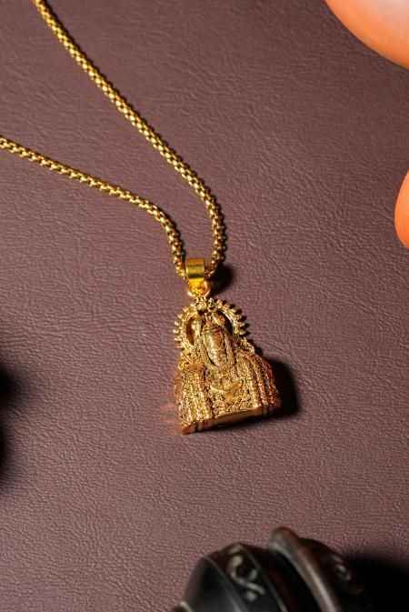 Mahadev Shivling Pendant with Chain