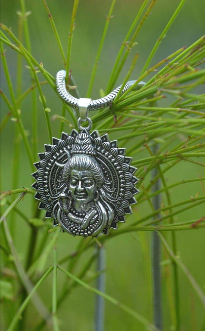 Lord Shiva Pendant with Snake Chain – Divine Elegance for Spiritual Wear - Harappakart