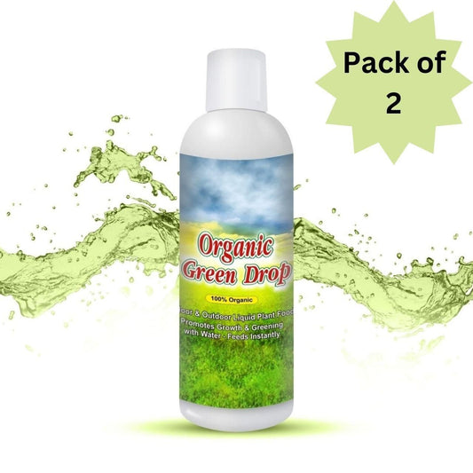 Organic GreenDrop Plant Food Liquid Fertilizer For Plant Growth & Greening Pack of 2 - Harappakart