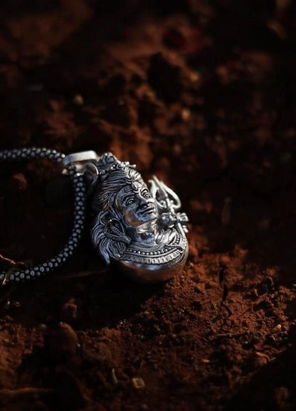 Lord Mahadev Premium Pendant Chain - Harappakart