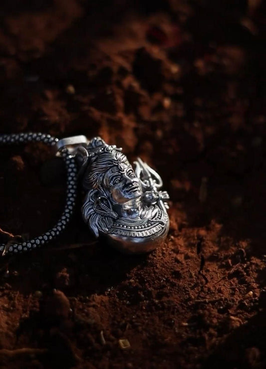 Lord Mahadev Premium Pendant Chain - Harappakart