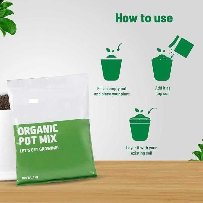 Organic Pot Mix 500gm - Harappakart