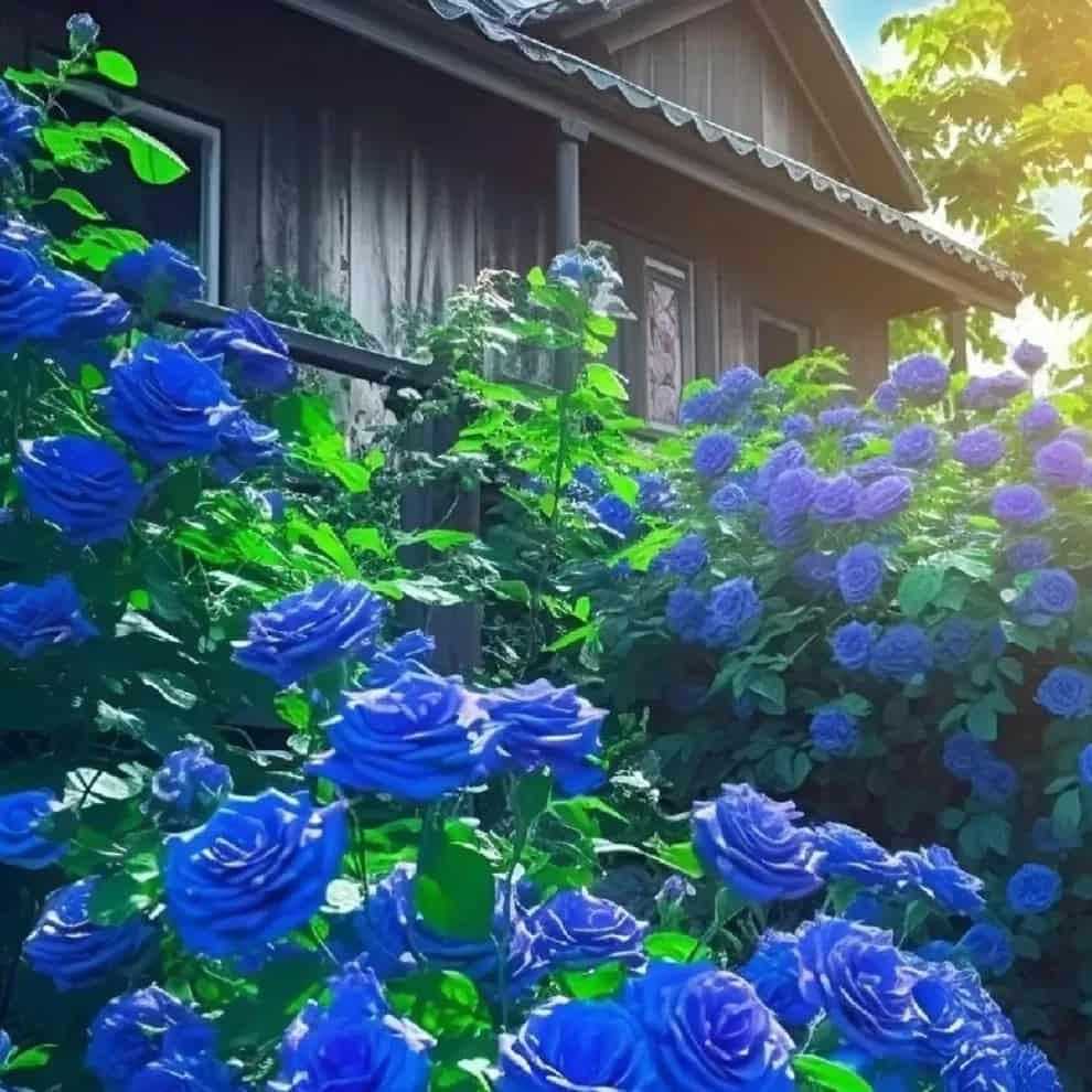 Blue Climbing Rose Seeds - Harappakart