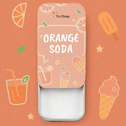 Orange Soda Solid Perfume 10 gm Pack of 1 -