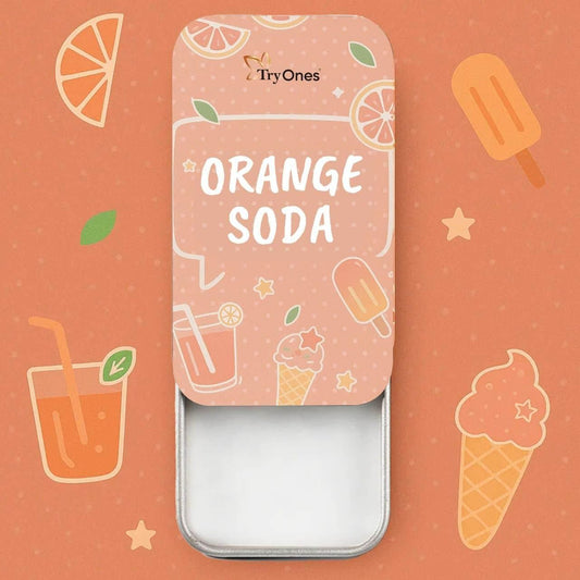 Orange Soda Solid Perfume 10 gm Pack of 1 -