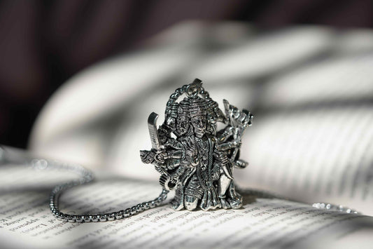 Panchamukhi Hanuman Pendant With Chain - Harappakart