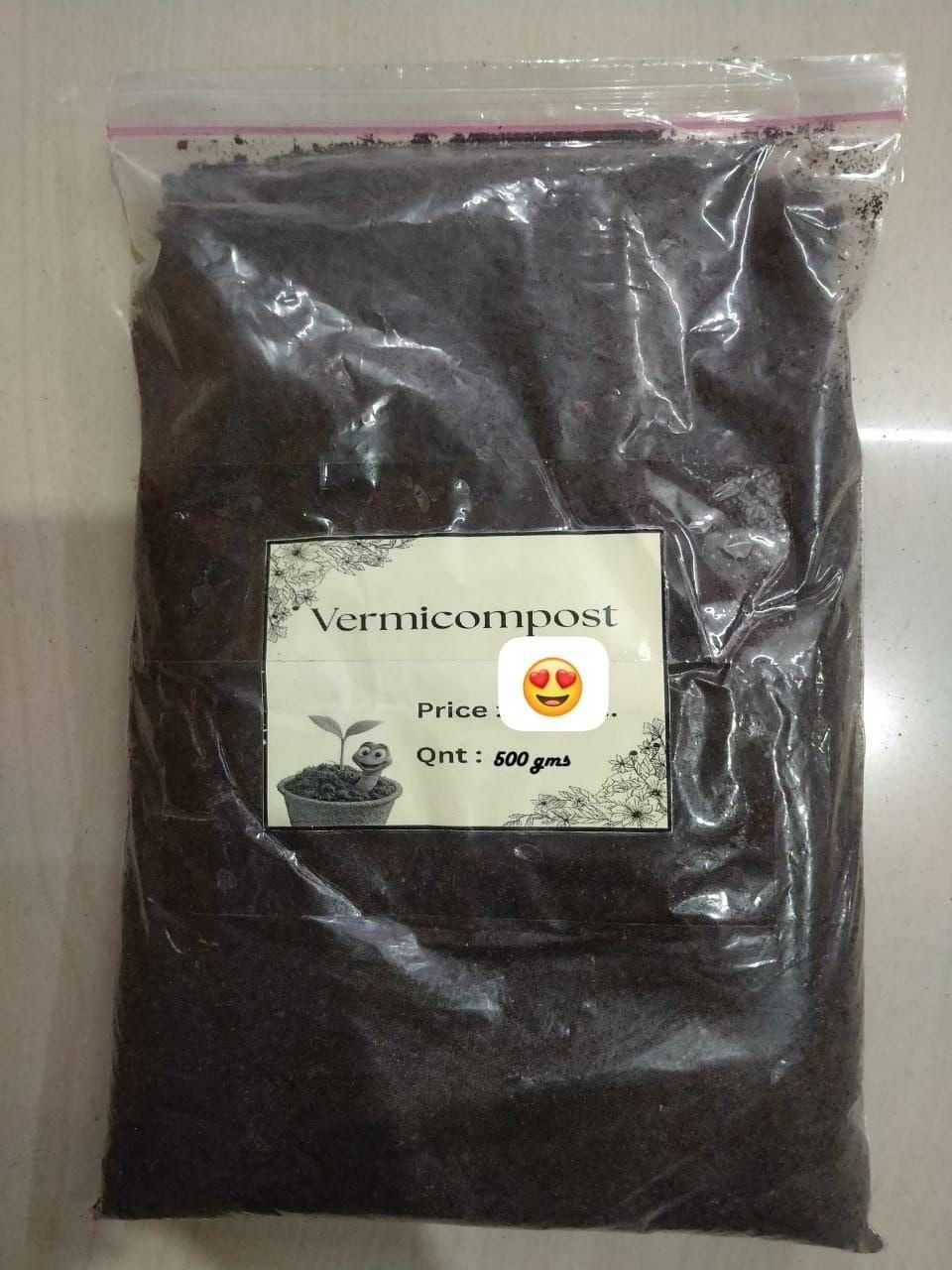 Organic Vermicompost 400gm - Harappakart