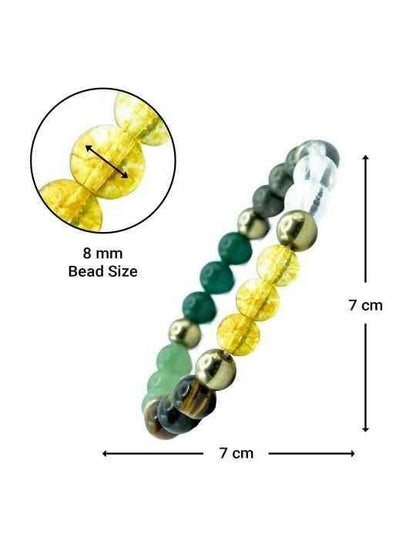 Dhan Yog Elasticated Bracelet - Harappakart