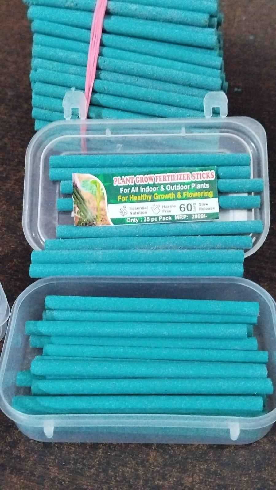 Plant Grow Fertilizer Sticks For Plants - 50 Stick Pack of 2 & 4 - Harappakart