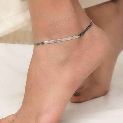 Anti Tarnish Lucky Snake Anklets
